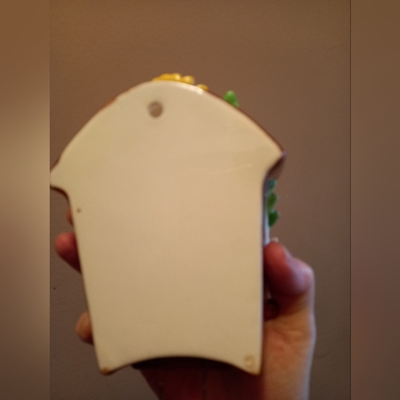 Cuckoo Clock Wall Pocket Planter Vase Ceramic Mid Century Vintage - Picture 2 of 6